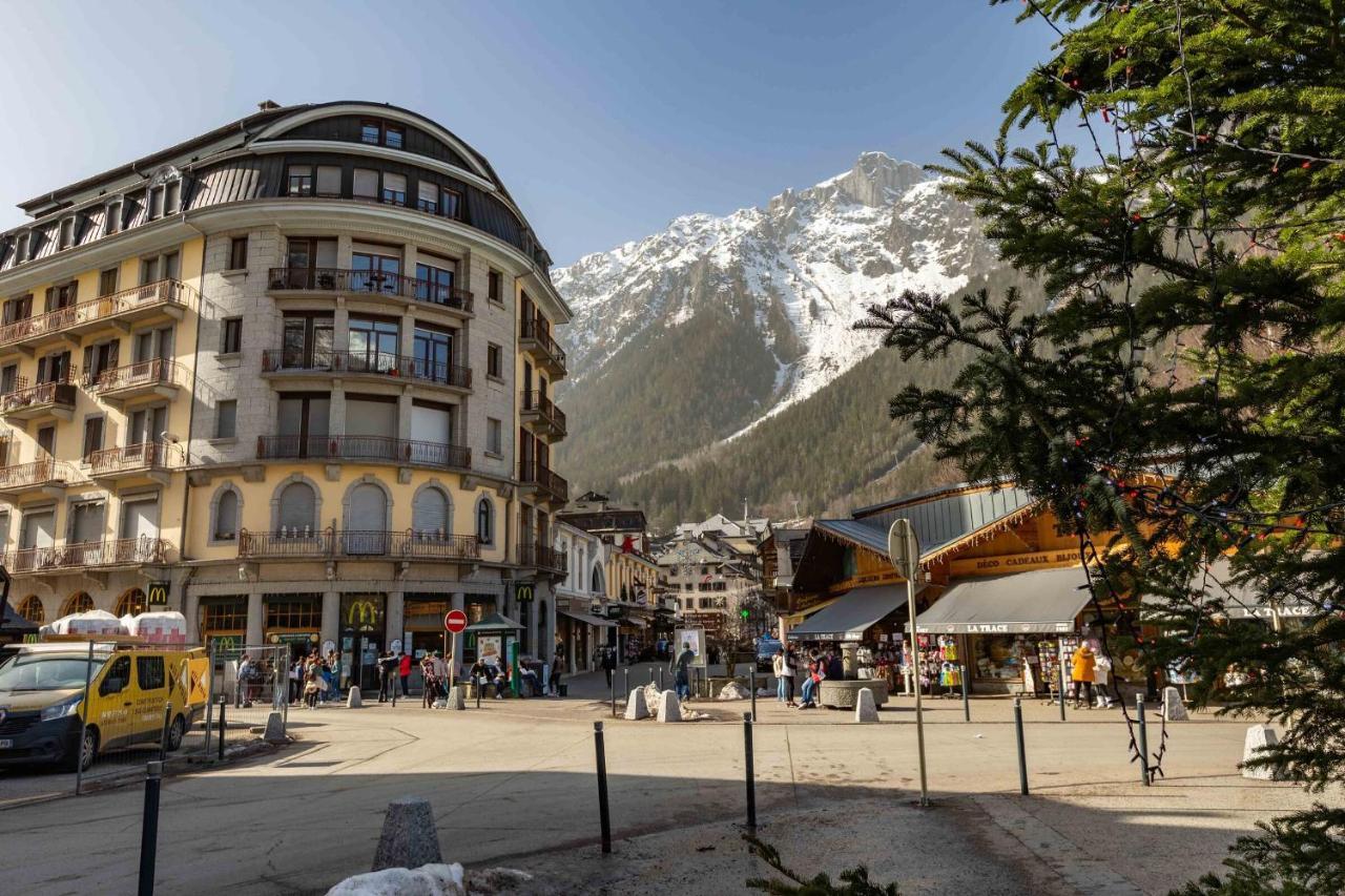 Appartement Le Sommet Carlton 140 - Happy Rentals Chamonix Mont Blanc Exterior foto