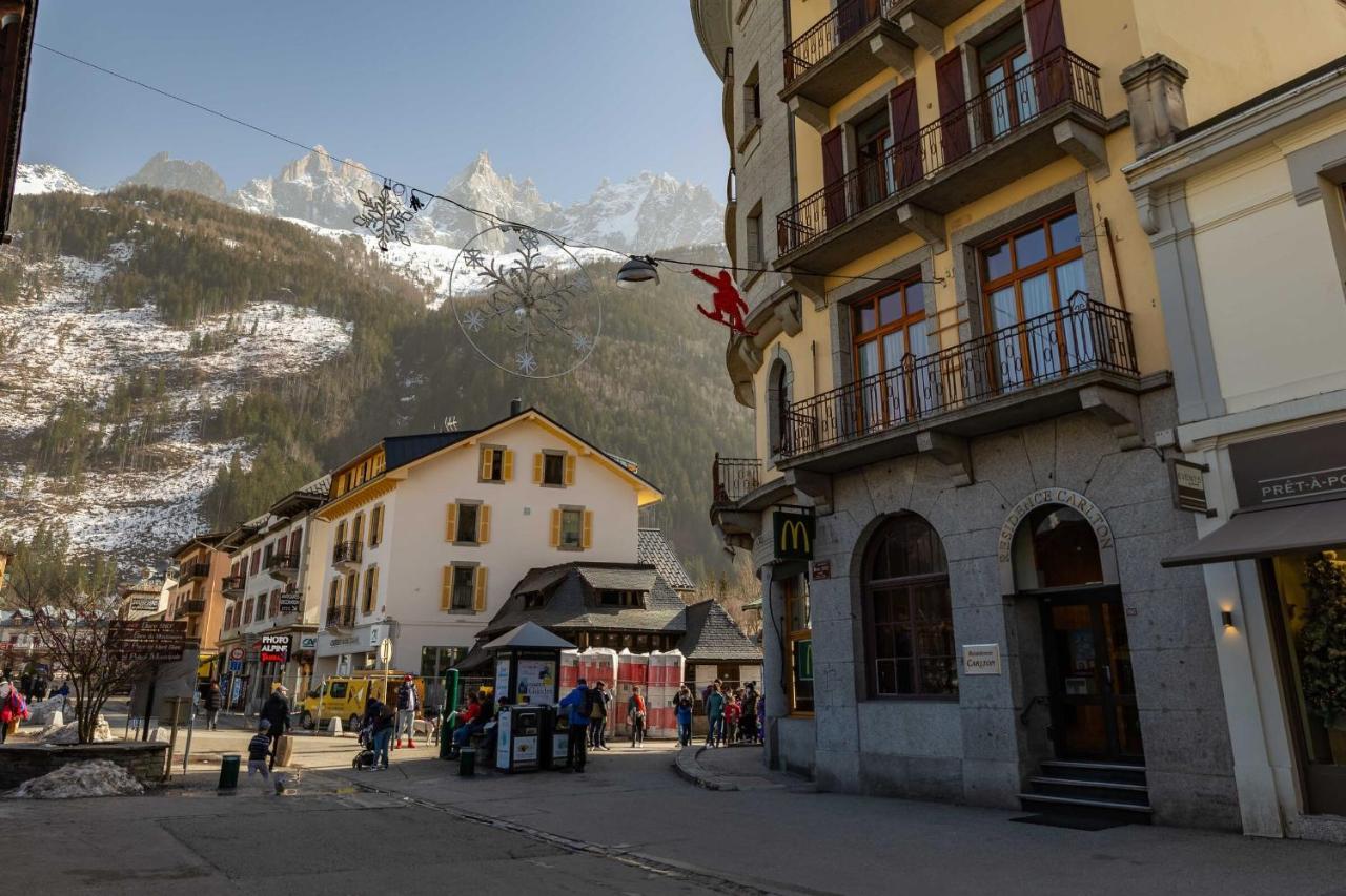 Appartement Le Sommet Carlton 140 - Happy Rentals Chamonix Mont Blanc Exterior foto